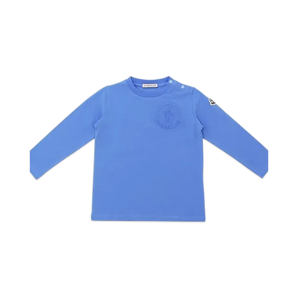 MONCLER Baby Kids LS T-Shirt "Blue"