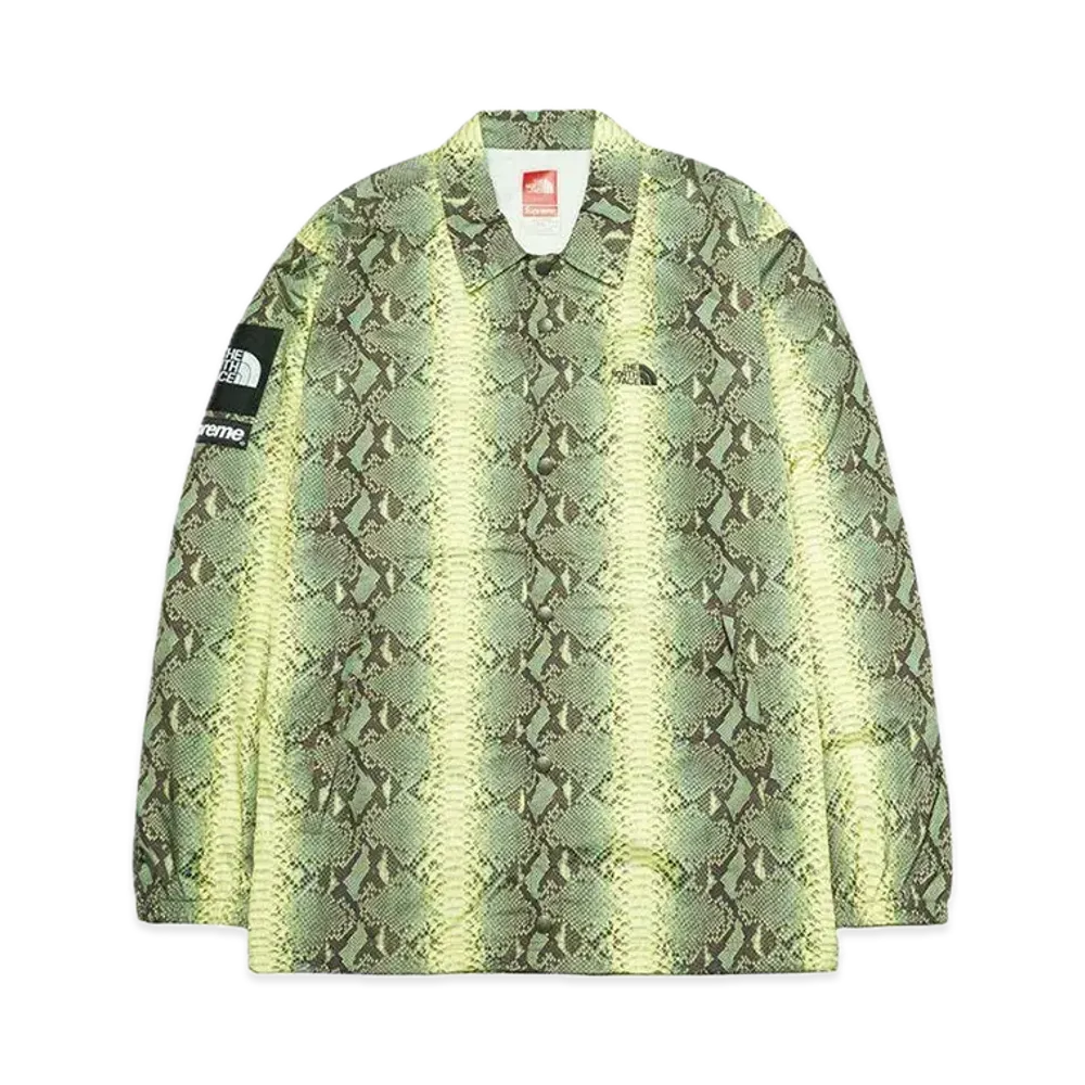 Supreme x The North Face Taped Seam Coaches Jacket "Green"