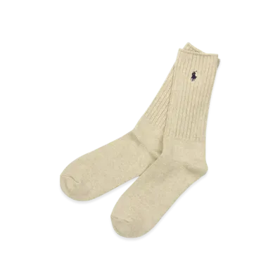 Polo Ralph Lauren Cotton Rib Single Sock "Khaki"