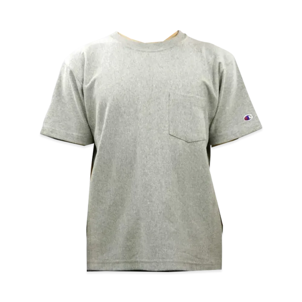 Champion Reverse Weave Pocket T-Shirt "Grey"