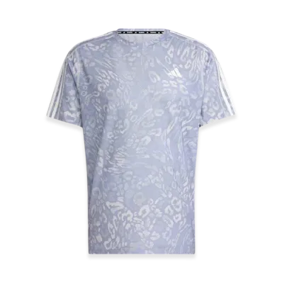 adidas Own The Run Climacool Three Stripes Short-Sleeve T-Shirt "Dash Grey/Violet Tone"