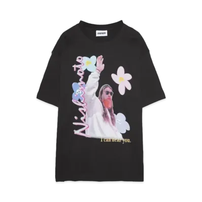 NISHIMOTO IS THE MOUTH HELLO S/S TEE "BLACK"