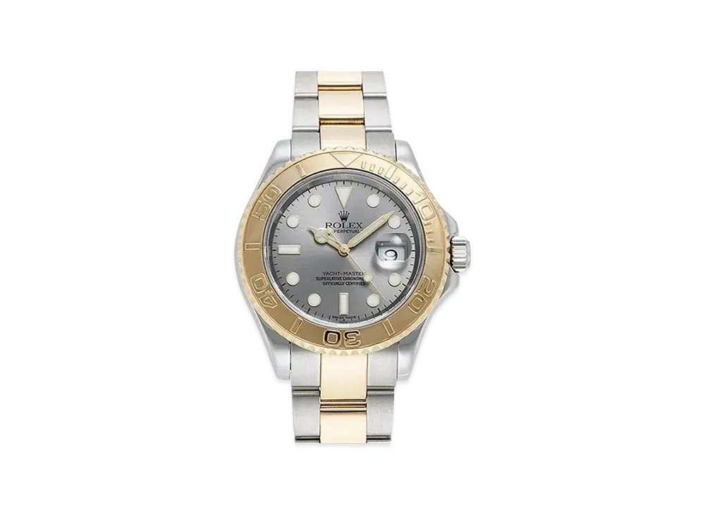 ROLEX Yacht-Master "Gray/Stainless Steel/Yellow Gold"