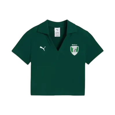 PUMA x Harry Potter Women's Short Sleeve Polo Shirt "Dark Myrtle"