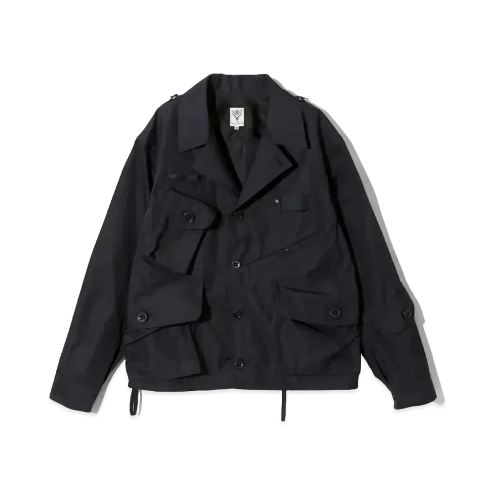 SOUTH2 WEST8 Tenkara Shirt "Black"