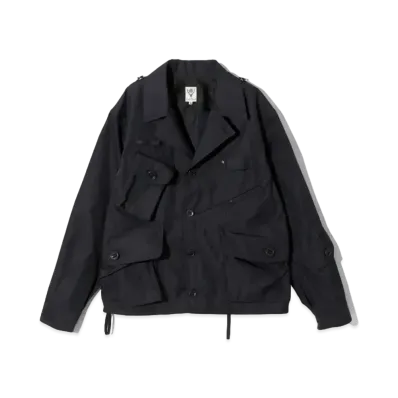 SOUTH2 WEST8 Tenkara Shirt "Black"