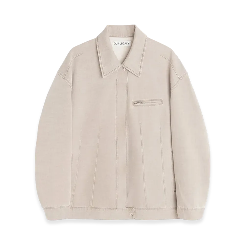 OUR LEGACY Women's Draft Jacket "Vienna Beige Wash"