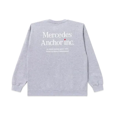 Mercedes Anchor Inc. V-day Crew Sweat "Grey"