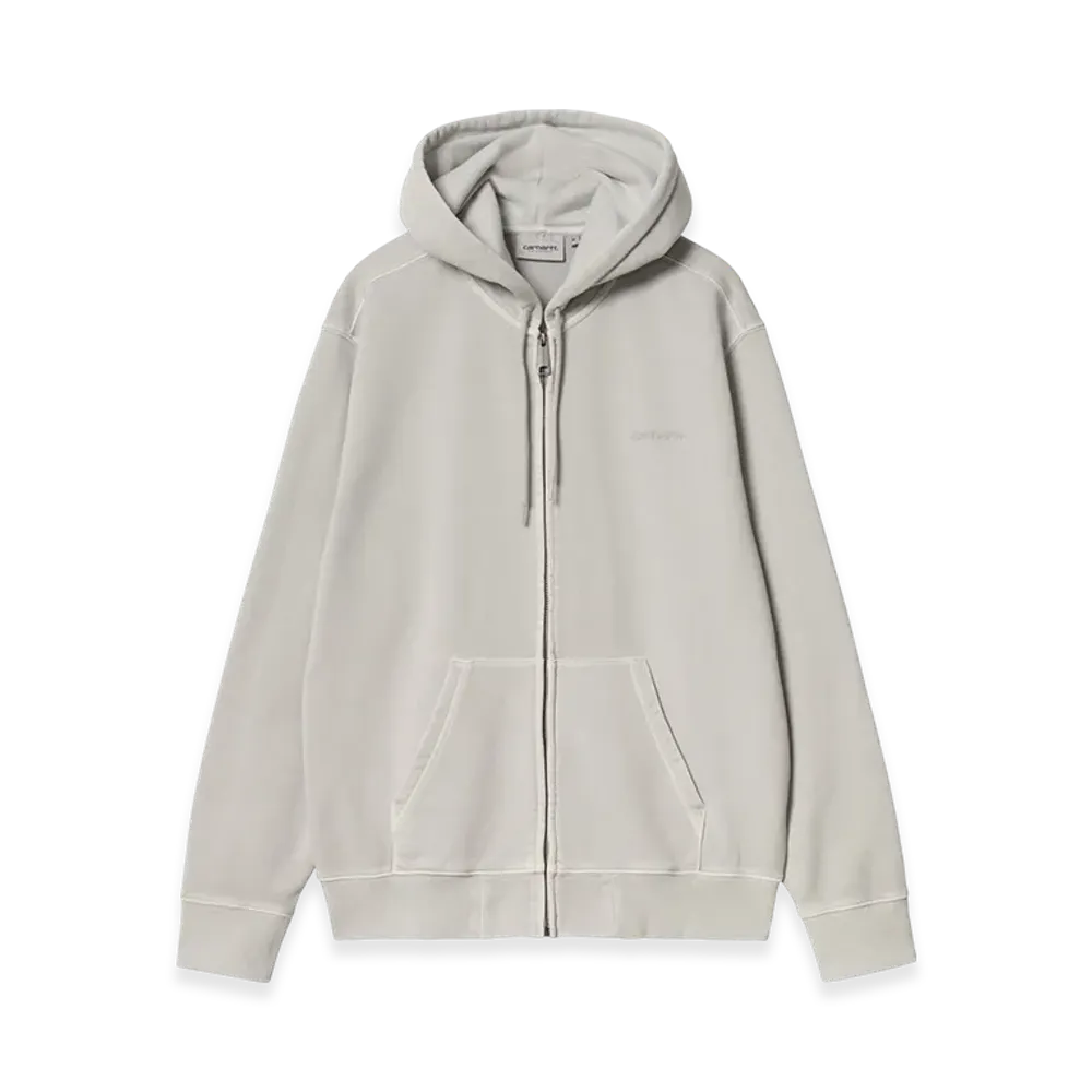 Carhartt WIP Hooded Duster Script Jacket "Basalt(Garment Dyed)"