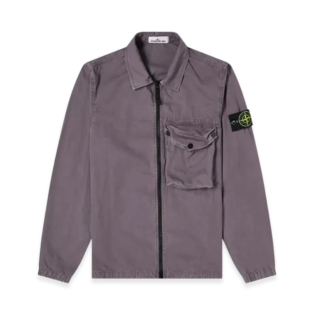 Stone Island 117WN T.CO+OLD Overshirt - 21SS "Purple Grey"