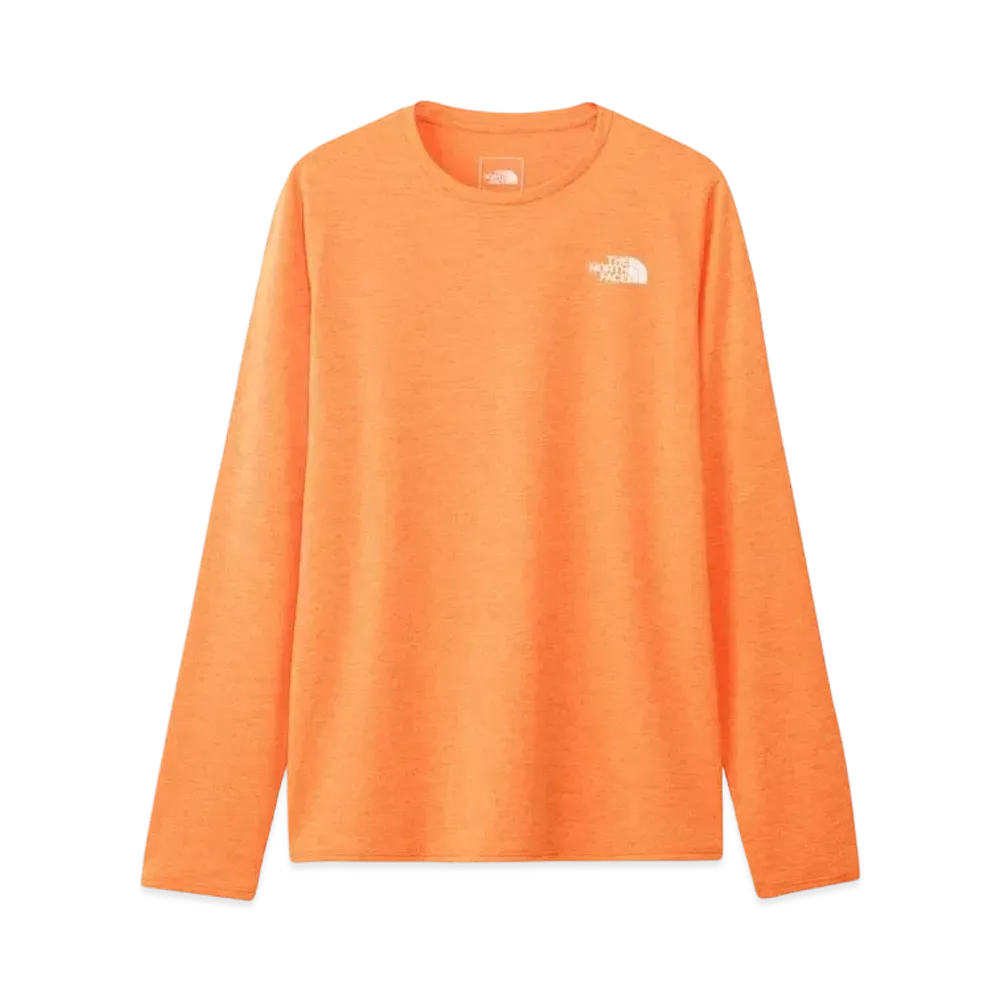 The North Face Long Sleeve GTD Melange Crew "Papaya"
