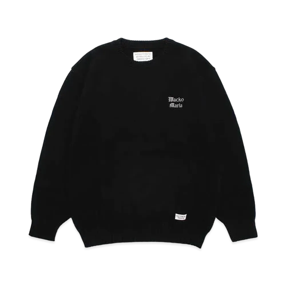 WACKO MARIA Classic Knit Sweater "Black"