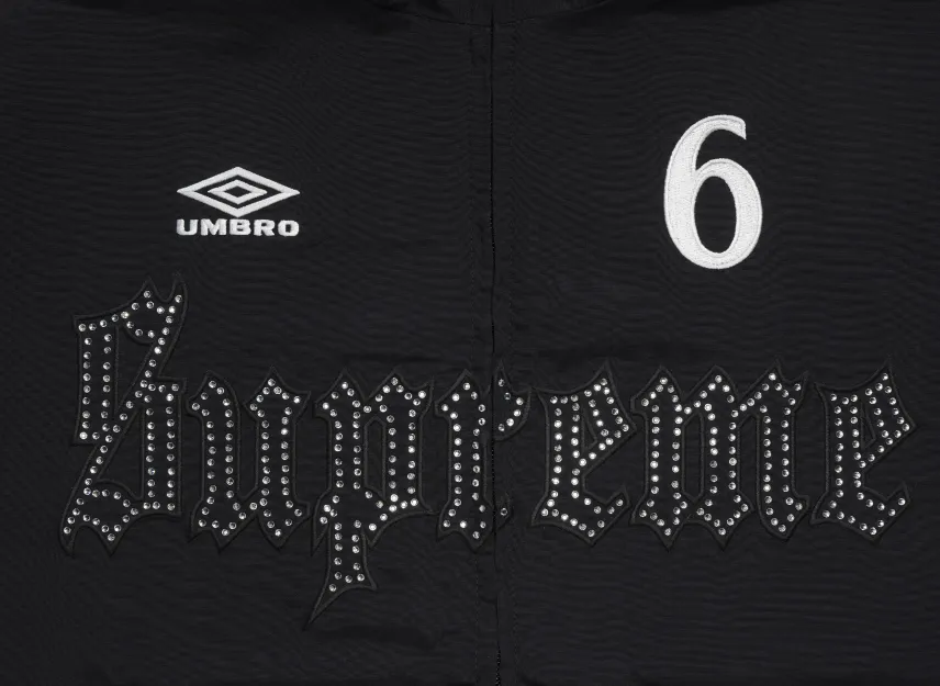 Supreme x Umbro Rhinestone Track Jacket Supreme x Umbro Rhinestone Track Jacket