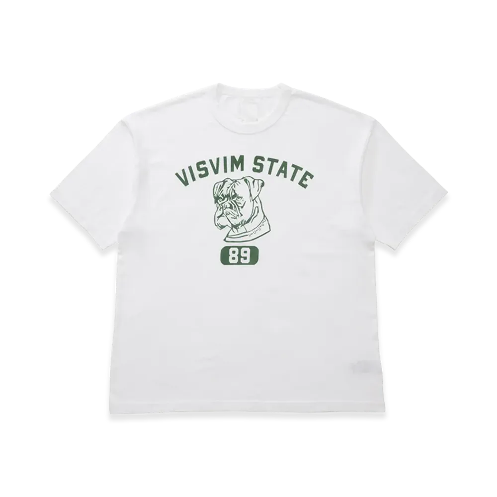 visvim Jumbo Tee S/S 89 Dmgd "White"