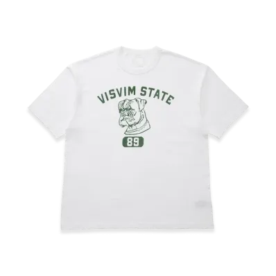 visvim Jumbo Tee S/S 89 Dmgd "White"