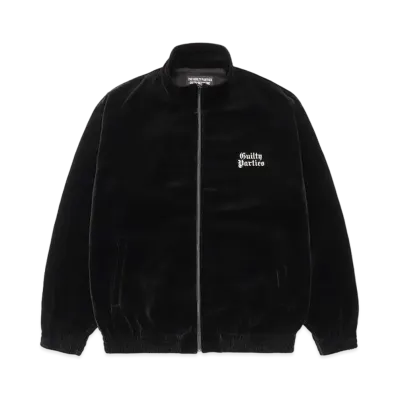 WACKO MARIA Velvet Track Jacket "Black"