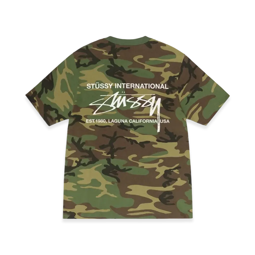 Stussy Smooth International Tee "Camo"