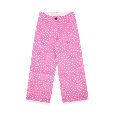 STELLA McCARTNEY Kids Trousers "Fuxiabianco"