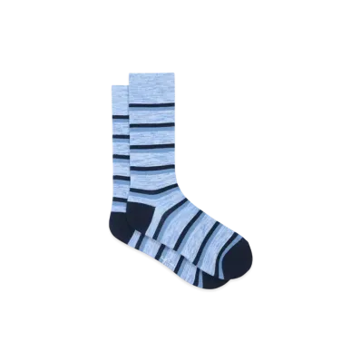 Paul Smith Melange Border Casual Socks "Blue"