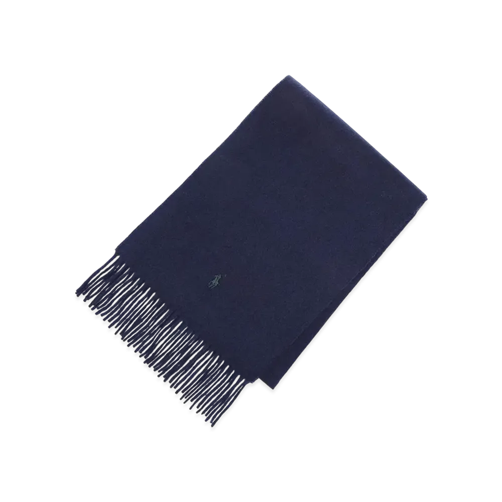 Polo Ralph Lauren Recycled Wool Scarf "Cruisenavy"
