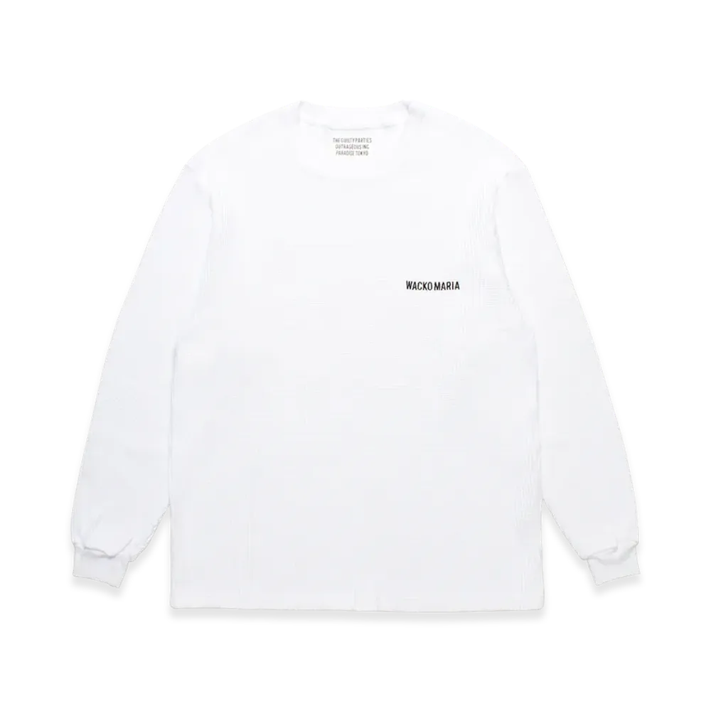 WACKO MARIA Thermal Shirt "White"