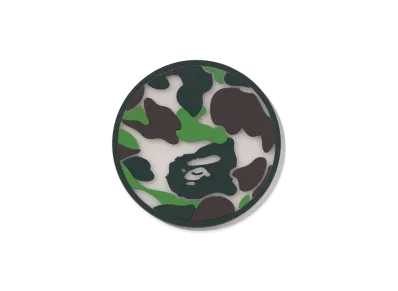 A BATHING APE ABC Camo Translucent Coaster "Green"