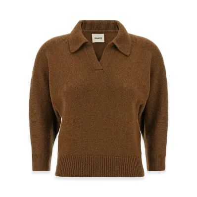 KHAITE Women's Herve Sweater "Maple"