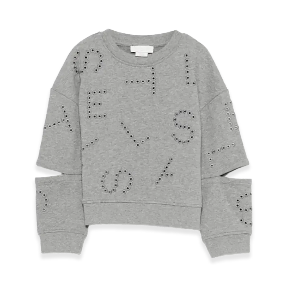 STELLA McCARTNEY Kids Sweaters "Gray"