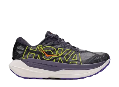 Hoka Rocket X Trail "Squid Ink/Neon Nebula"