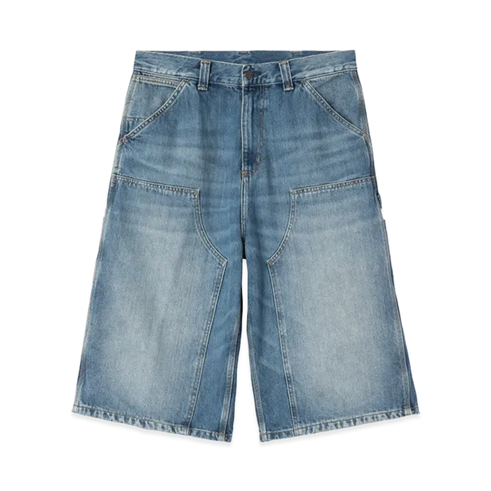 Carhartt WIP OG Double Knee Short (Long) "Blue/Old Used Wash"