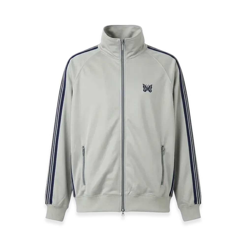 NEEDLES x STUDIOUS Track Jacket - Poly Smooth "Grey"