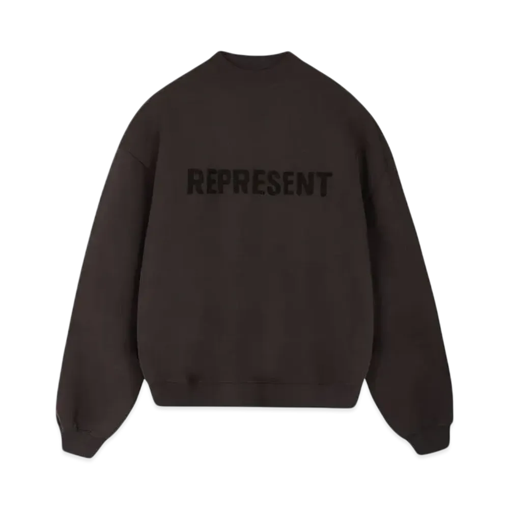 REPRESENT Owners Club Sweater "Black Coffee"