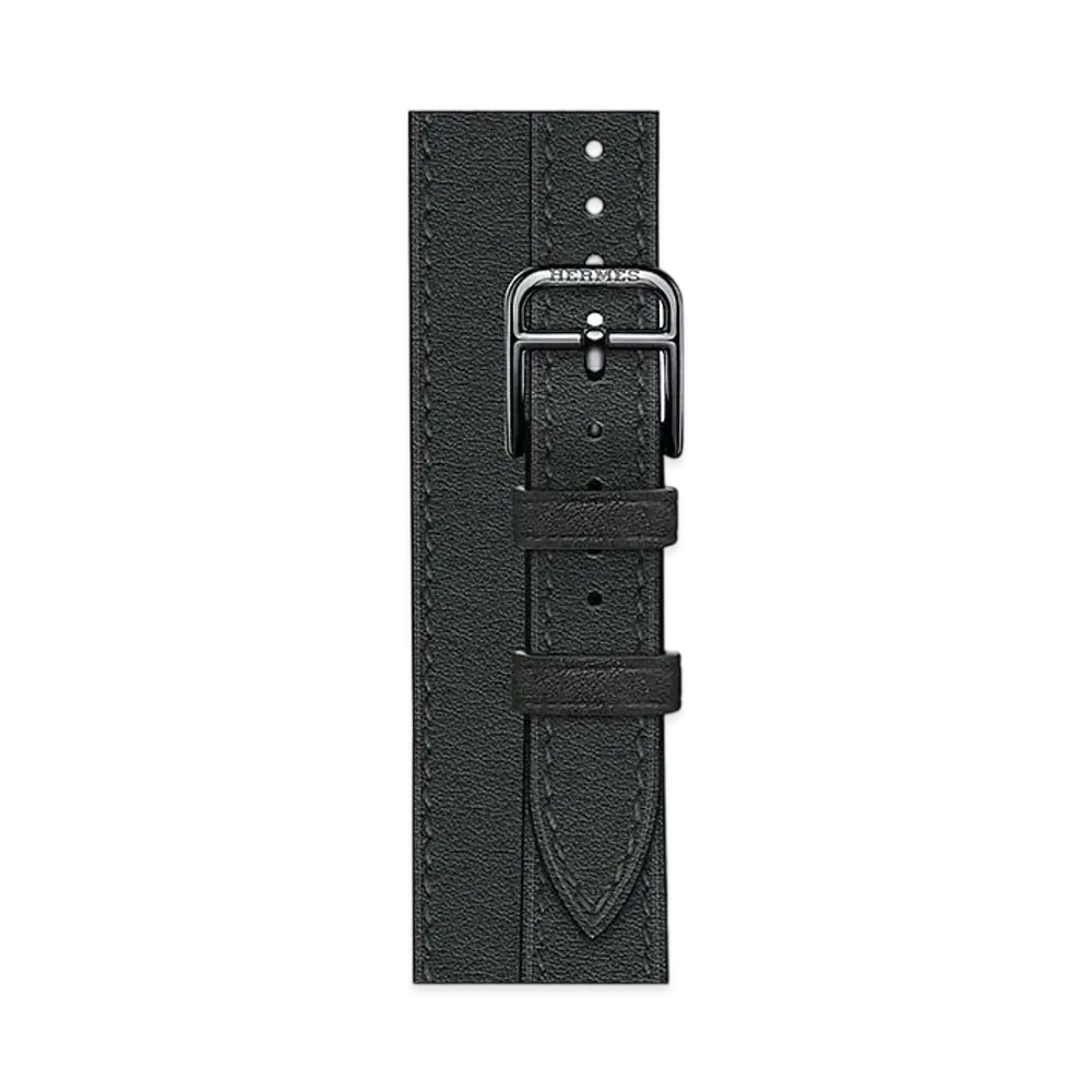 Hermes Apple Watch Band Double Tour Attrage 41mm "Black"