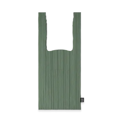 PLEATS PLEASE ISSEY MIYAKE Pleats Shopping Tote "Moss Green"