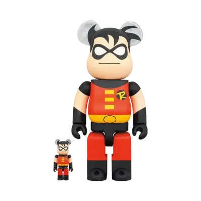 Bearbrick ROBIN (THE NEW BATMAN ADVENTURES) 100% & 400%