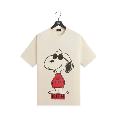 Kith x Peanuts Joe Cool Vintage Tee "Sandrift"