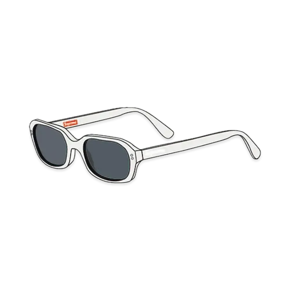 Supreme Vega Sunglasses "White"