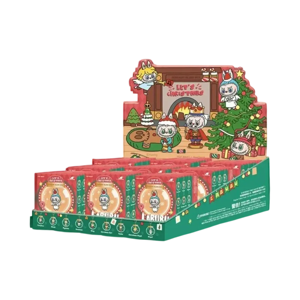 POP MART LABUBU The Monsters Let's Christmas Series Pendant [Assortment Box]