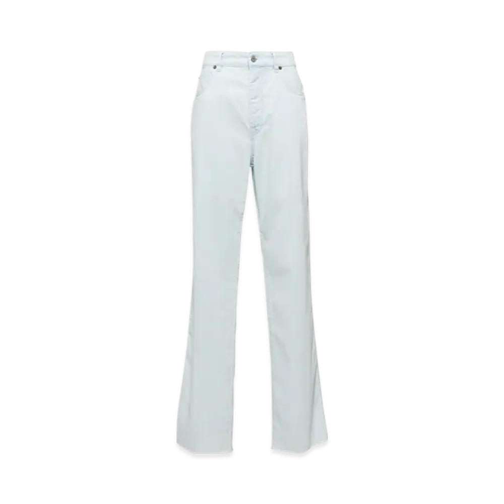 MIU MIU Women's 5-Pocket Denim Jeans "Light Blue"