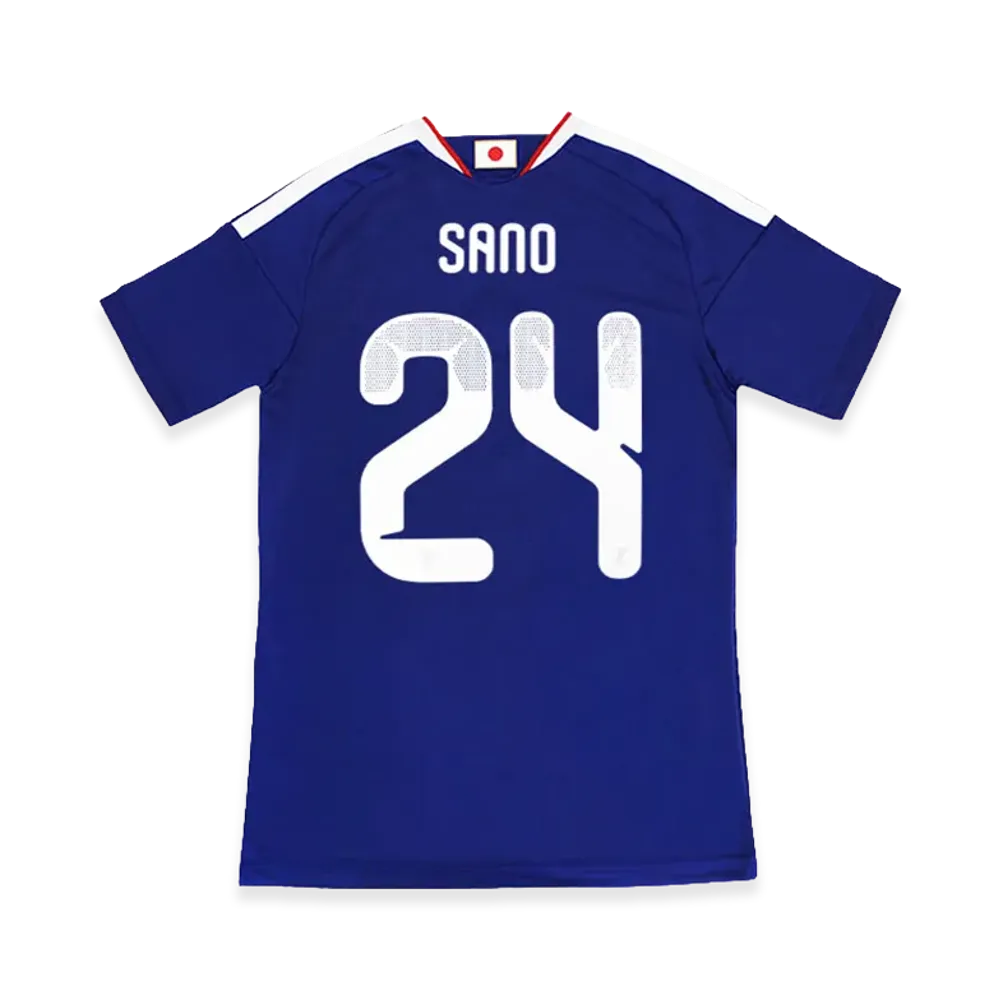 アディダス サッカー 日本代表 2026 ホーム レプリカ ユニフォーム #24 佐野海舟 "ジャパンブルー/アッシュブルー"