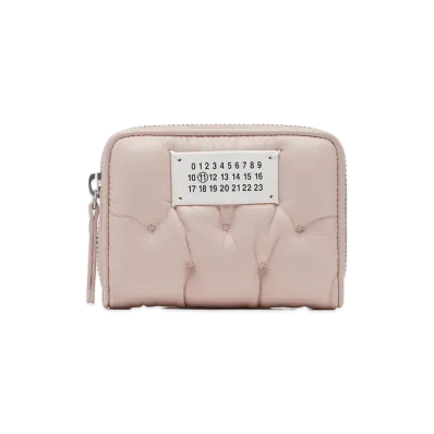 Maison Margiela Glam Slam Embroidered Coin Holder "Pale Pink"