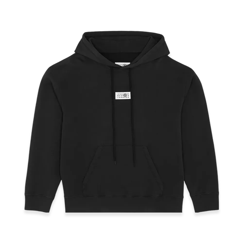 MM6 Maison Margiela Men's Numbering Sweatshirt "Black"