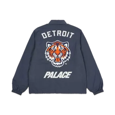 PALACE DETROIT TIGERS NEW ERA COACH JACKET "Navy"