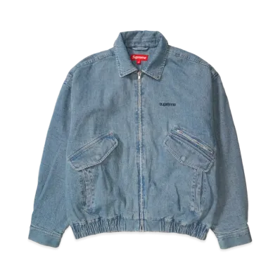 Supreme Hooded Utility Jacket "Denim"