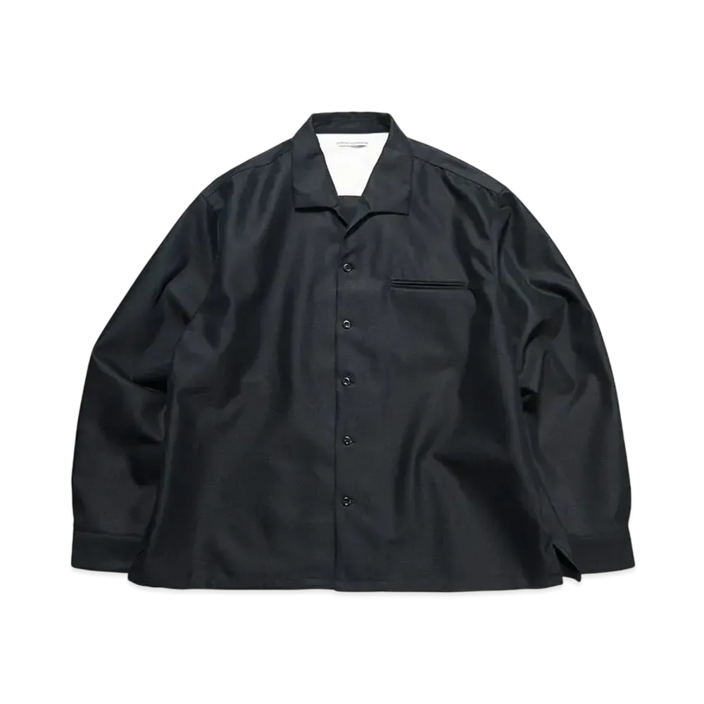 uniform experiment Italian Collar Shirt "Black"