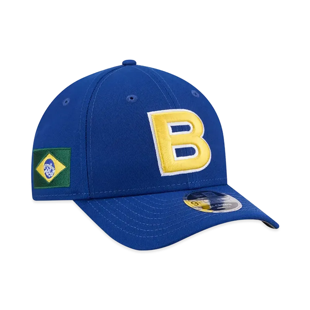 NEW ERA Brazil Baseball 2026WBC World Baseball Classic 9Forty M-Crown Adjustable Hat "Blue"