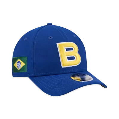 NEW ERA Brazil Baseball 2026WBC World Baseball Classic 9Forty M-Crown Adjustable Hat "Blue"