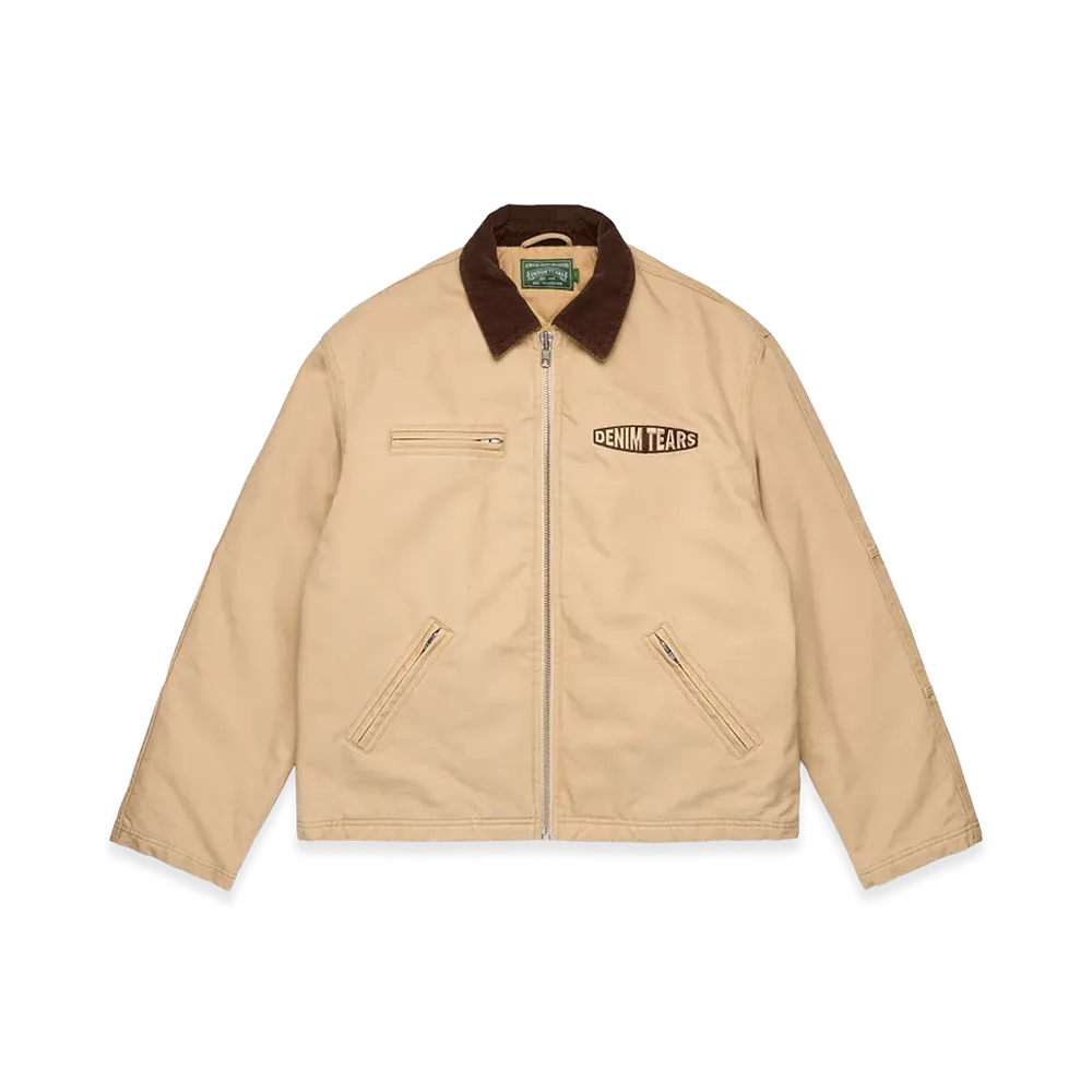 DENIM TEARS Every Tear Is A Star Work Jacket "Khaki"