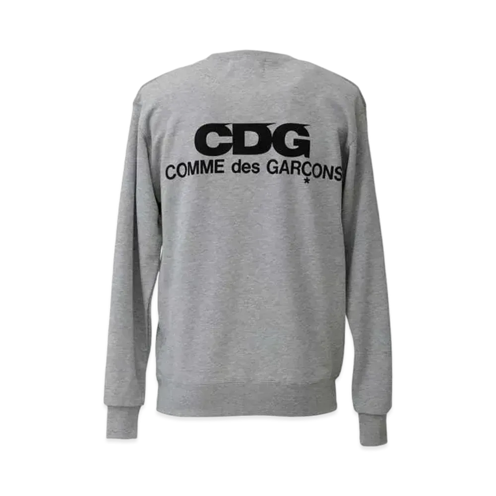 Comme des Garçons CREW NECK SWEATSHIRT "Grey"