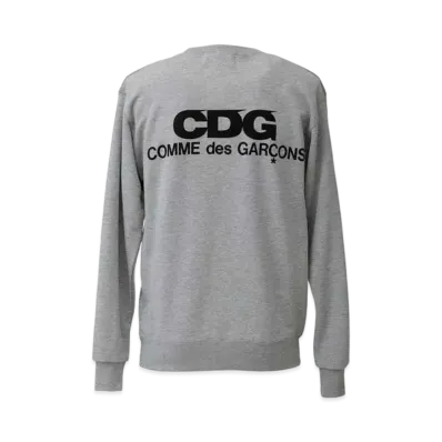 Comme des Garçons CREW NECK SWEATSHIRT "Grey"